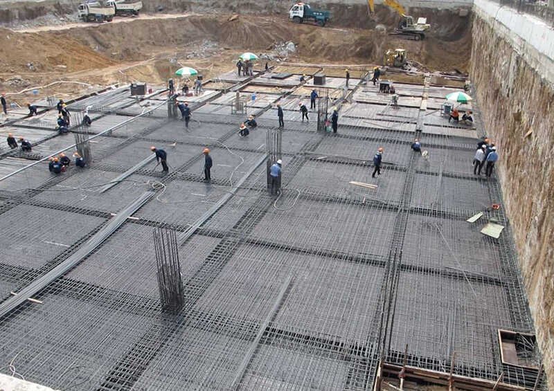 Sikagard PW SG bảo vệ móng bê tông dưới mặt đất