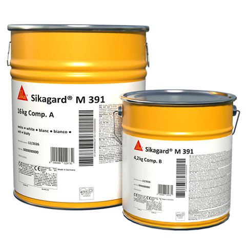 Sikagard® M 391 | Lớp phủ polyurethane kháng hóa chất và chống mài mòn