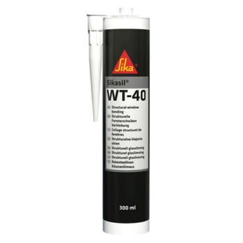Sikasil® WT-40 | Keo silicone kết cấu 1 thành phần cho dán kính cửa sổ và cửa sổ kính hộp