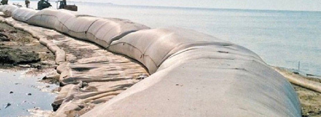 Giải pháp ống vải địa kỹ thuật TerraDyke cho đê kè chắn sóng và lấn biển