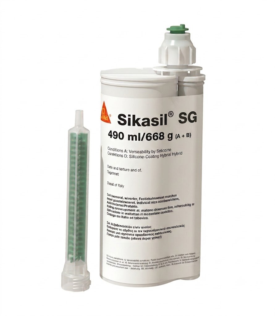 Sikasil SG 550 | Keo silicone kết cấu 2 thành phần cho hệ mặt dựng kính 50 Sikasil® SG-550