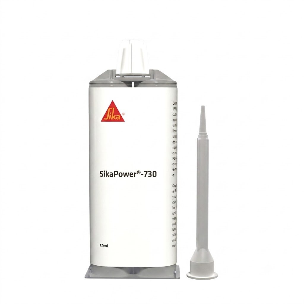 SikaPower-730 Adekit A130 keo epoxy kết cấu 2 thành phần cực nhanh cho neo cốt và liên kết kim loại