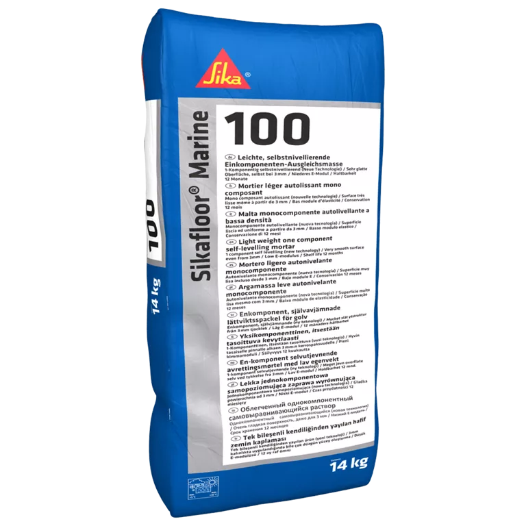 Sikafloor® Marine-100 vữa tự san phẳng siêu nhẹ sàn tàu thủy