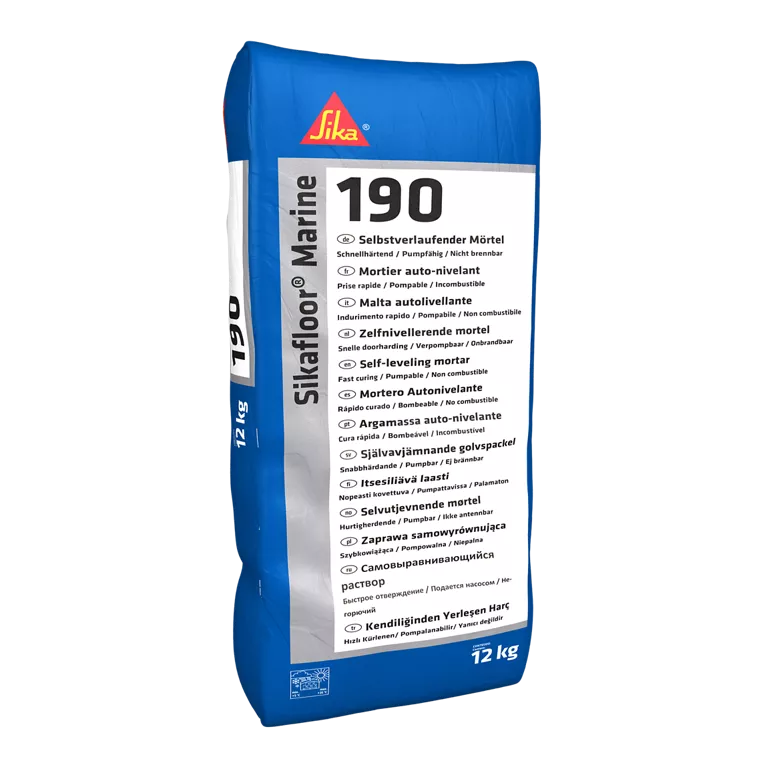 Sikafloor® Marine-190 vữa tự san phẳng đông rắn nhanh sàn tàu thủy