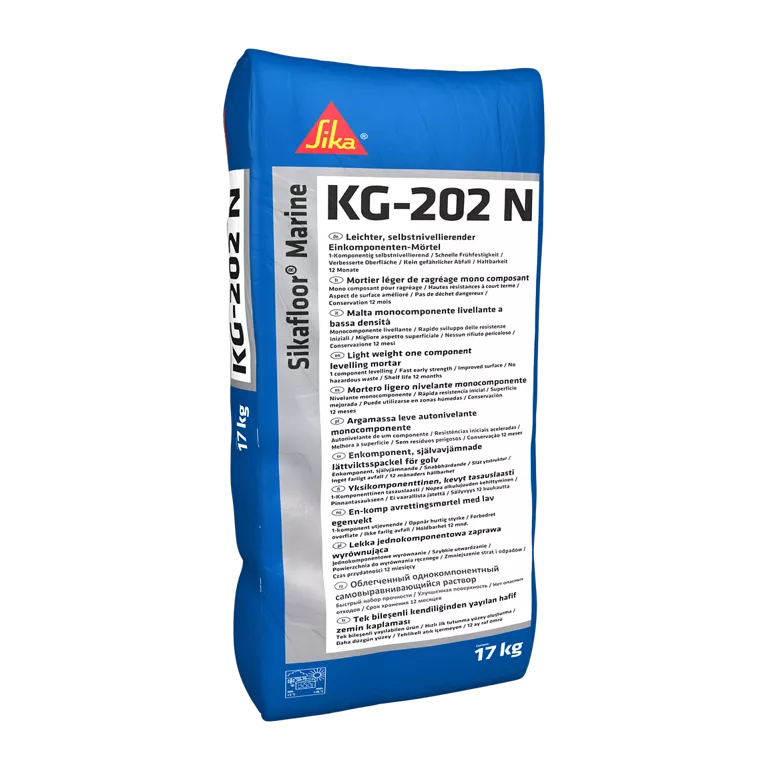 Sikafloor® Marine KG-202 N vữa bôi tay nhẹ sàn nội thất tàu