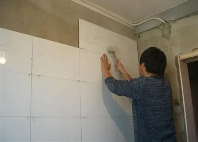 Kỹ thuật phết 2 mặt buttering SikaCeram-255 Big Slab