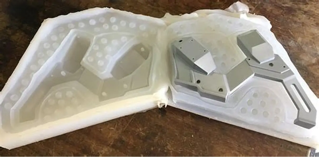 CNC milling SC175 epoxy paste model