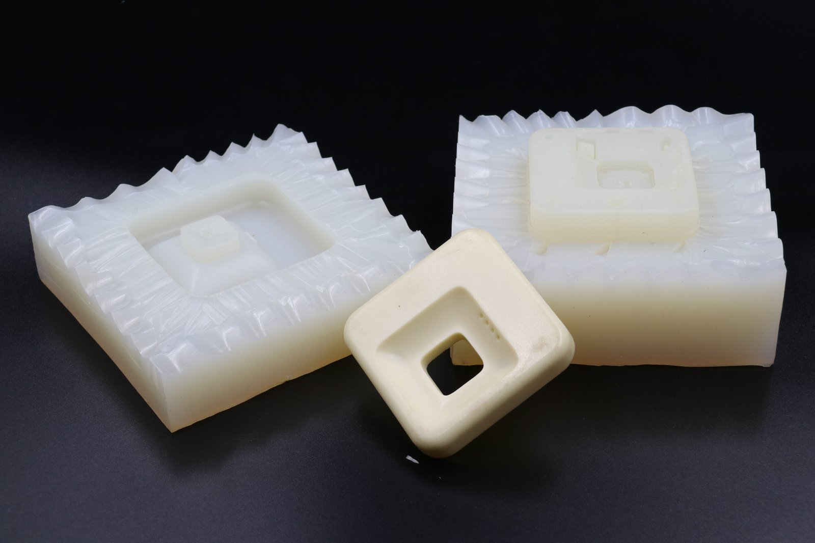 Khuôn silicone trong suốt SikaBiresin SI291 vacuum casting prototype