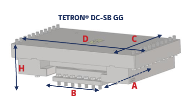 Sơ đồ phớt chống bụi gối chịu kéo ngược TETRON DC-SB Freyssinet
