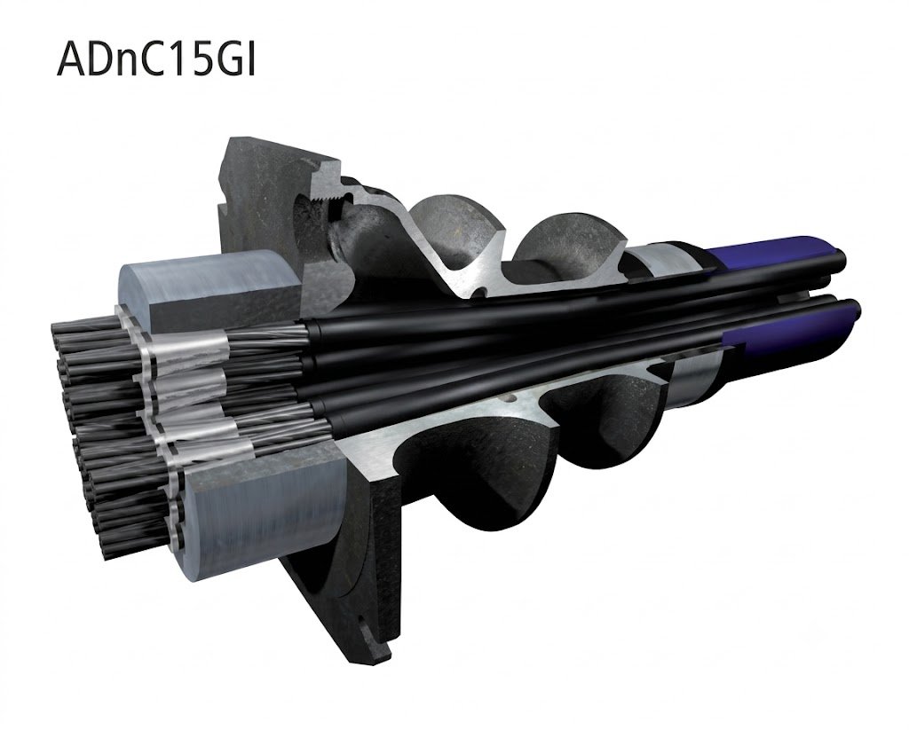 Neo dự ứng lực ADnC15GI — cấu hình unbonded external