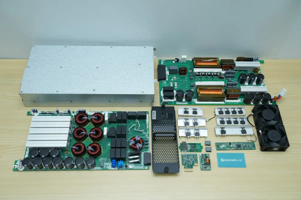 Potting cho bo nguon inverter charger module cong suat — ung dung xe dienEV 2