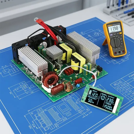 Potting cho bo nguon inverter charger module cong suat — ung dung xe dienEV 5