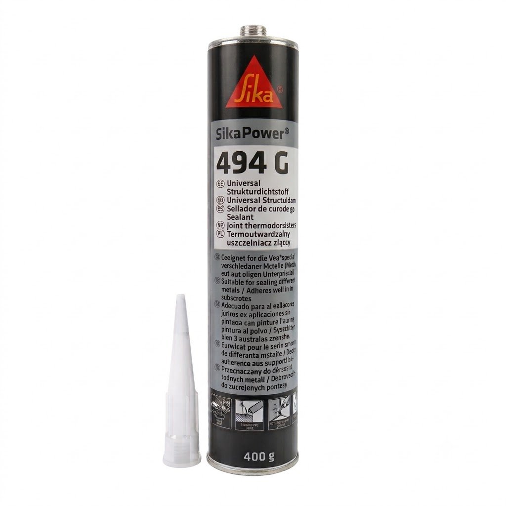 SikaPower 494 G | Keo hem-flange semi-crash OEM 32 SikaPower®-494 G hem flange adhesive Body Shop OEM