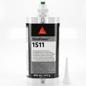 SikaPower®-1511 | Keo epoxy kết cấu 2 thành phần đóng rắn nhanh cho kim loại, composite và nhựa kỹ thuật