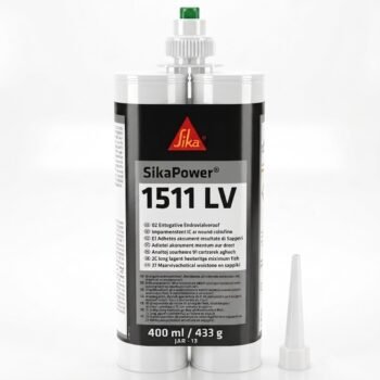 SikaPower®-1511 LV | Keo epoxy 2 thành phần độ nhớt thấp, đóng rắn nhanh cho kim loại, composite và nhựa kỹ thuật