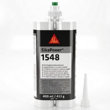 SikaPower®-1548 | Keo epoxy kết cấu 2 thành phần tự san phẳng, thời gian thao tác dài cho kim loại, composite