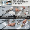 Bang keo chong dot Butyl Xtraseal BT 310 10cm x 10m huong dan su dung thi cong