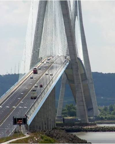 Cầu Pont de Normandie Pháp góc nhìn khác — Freyssinet