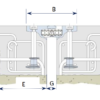 Khe co gian Freyssinet Expansion Joints Wd EXPANSION JOINT Saint Cloud Viaduct France – Wd160 General dimensions