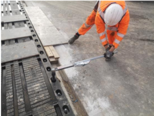 Road Expansion Joint SX SX350 anchors tensioning