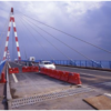 Road Expansion Joint WP WP 500 under installation ½ carriage way Saint Nazaire Bridge France