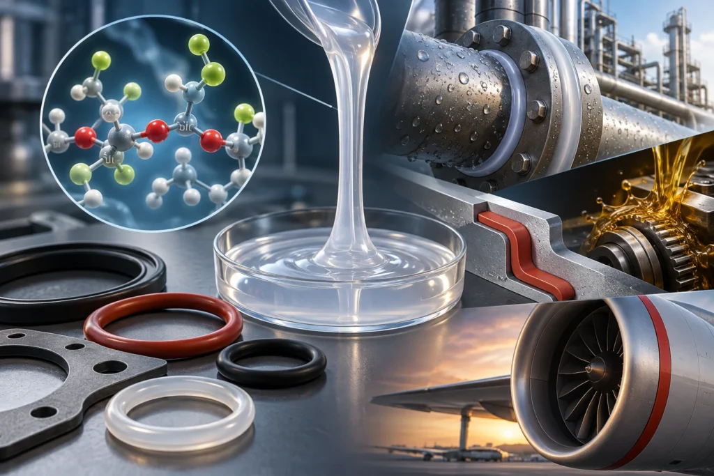 Minh họa: Fluorosilicone là gì? Cơ chế, đặc tính, ưu nhược điểm và ứng dụng