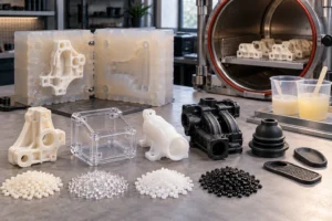 Minh họa: Vacuum Casting PX — mô phỏng ABS/PC/PP/PA cho rapid prototyping