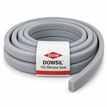 DOWSIL 123 Silicone Seal bao bì minh họa nền trắng