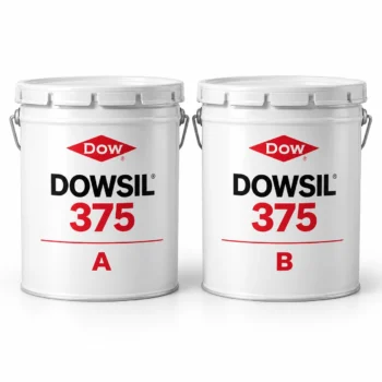DOWSIL 375 bao bì minh họa nền trắng