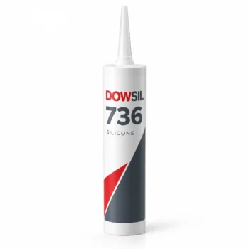 DOWSIL 736 ảnh bao bì minh họa nền trắng