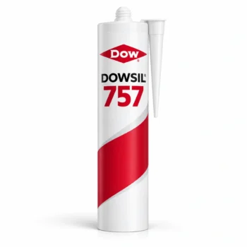 DOWSIL 757 bao bì minh họa nền trắng