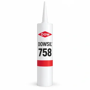 DOWSIL 758 bao bì minh họa nền trắng