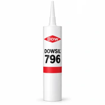 DOWSIL 796 bao bì minh họa nền trắng