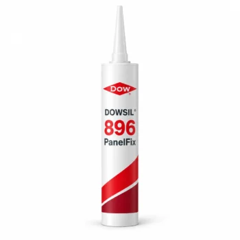 DOWSIL 896 PanelFix bao bì minh họa nền trắng