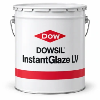 DOWSIL InstantGlaze LV bao bì minh họa nền trắng