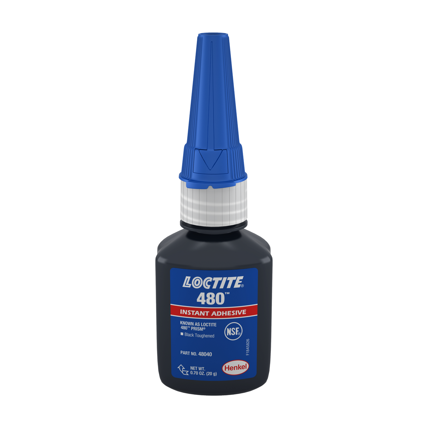 Loctite 480 | Keo dán tức thời gia cường cao su, màu đen, chịu va đập 1 LOCTITE 480 Ảnh sản phẩm hãng
