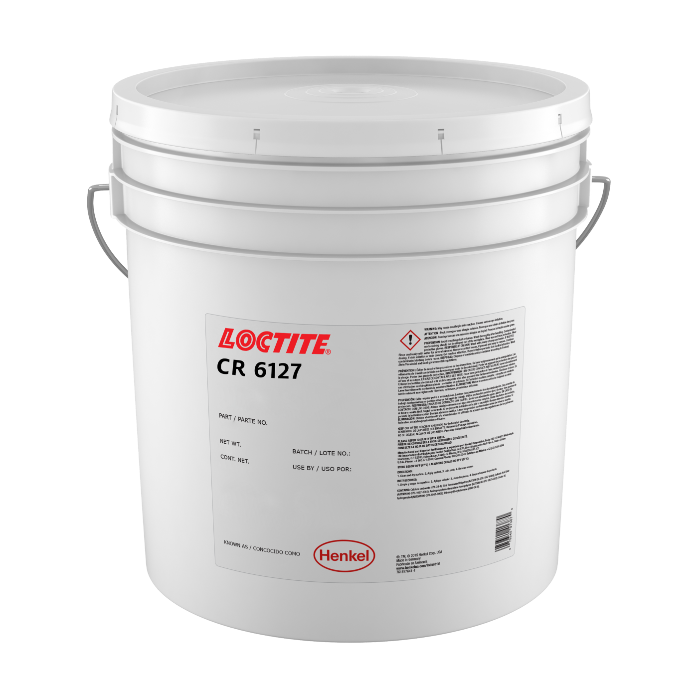Loctite CR 6127 | Nhựa đúc PU 2 thành phần cách điện, chống cháy 1 LOCTITE CR 6127 Ảnh bao bì hãng