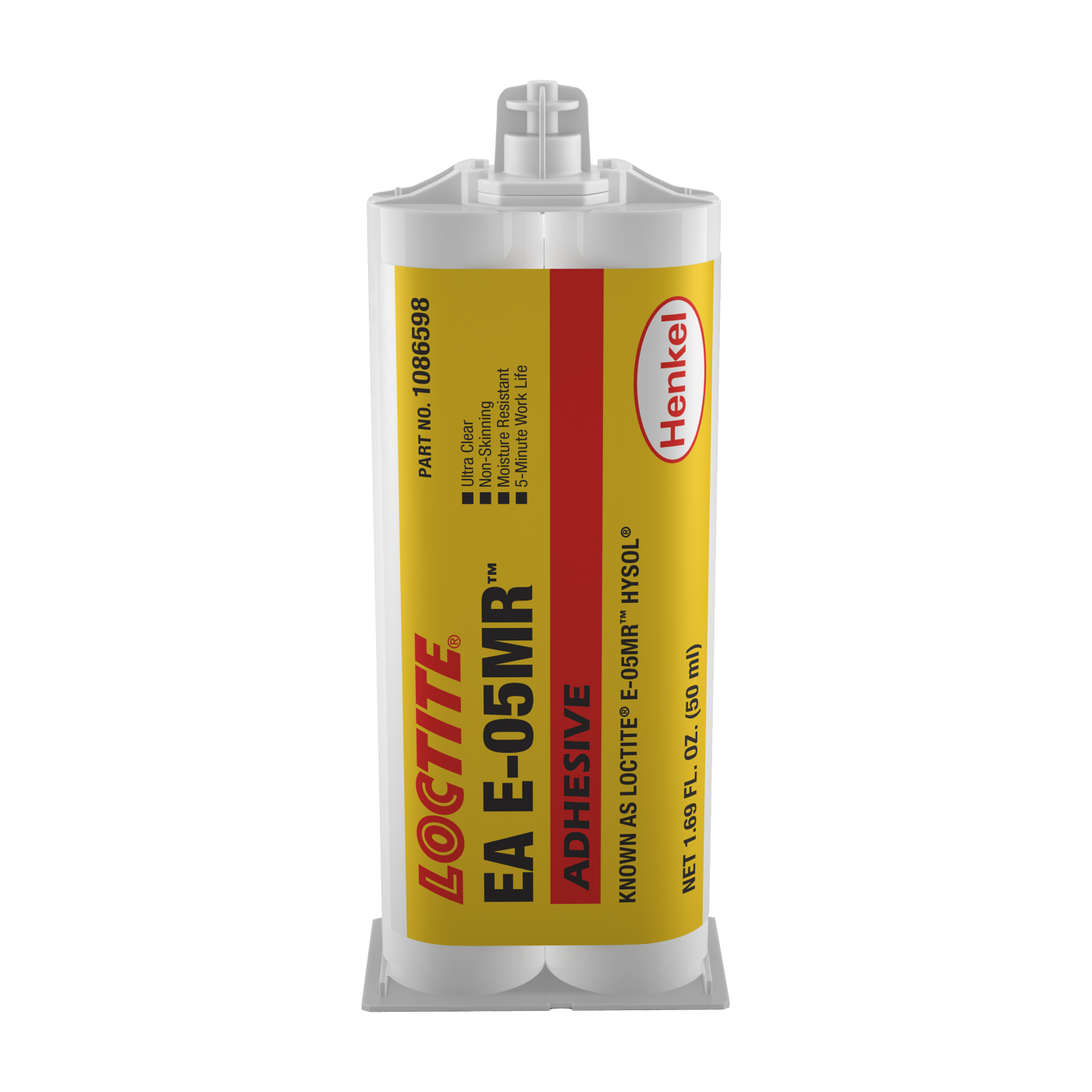 Loctite EA E-05MR | Keo epoxy trong suốt chịu va đập, đa vật liệu 1 LOCTITE EA E-05MR Ảnh sản phẩm hãng