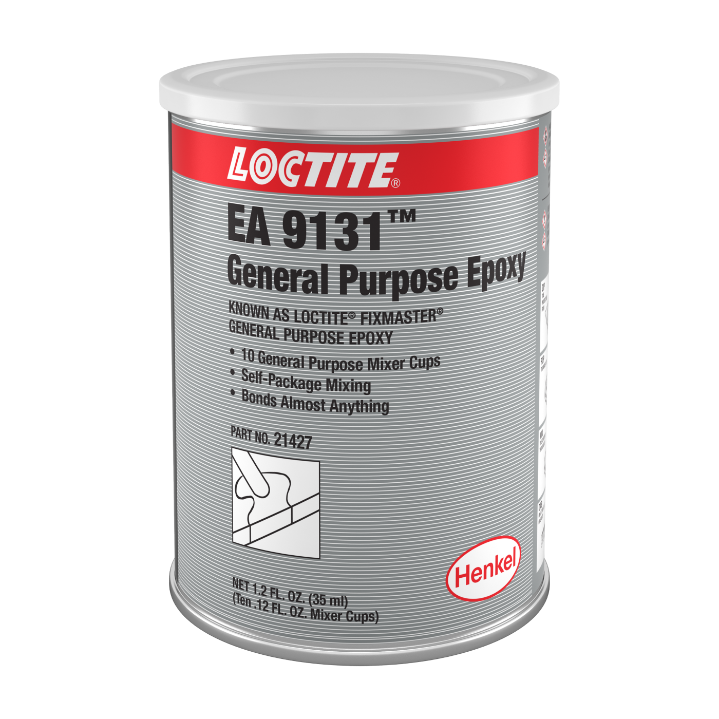 Loctite EA 9131 | Keo epoxy kết cấu đa dụng, trám lỗ rỗng 1 LOCTITE EA 9131 Ảnh sản phẩm hãng