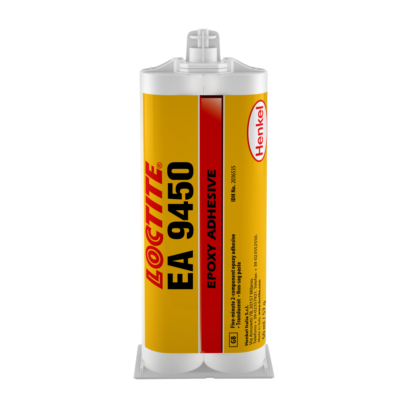Loctite EA 9450 | Keo epoxy trong mờ đóng rắn nhanh, dán đa vật liệu 1 LOCTITE EA 9450 Ảnh sản phẩm hãng