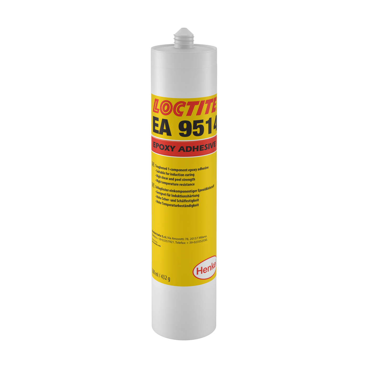 Loctite EA 9514 | Keo epoxy 1 thành phần gia nhiệt, chịu va đập 1 LOCTITE EA 9514 Ảnh sản phẩm hãng