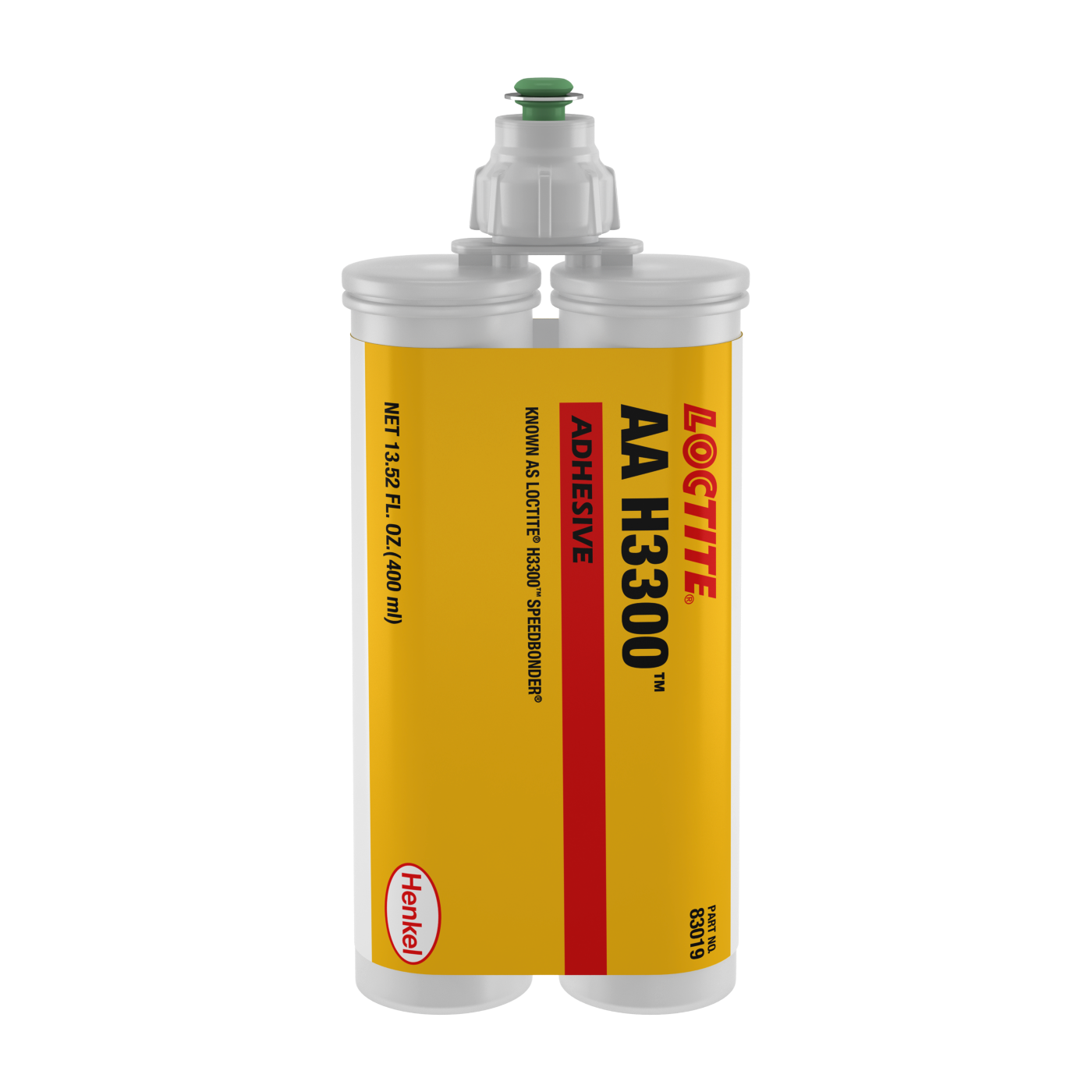 Loctite AA H3300 | Keo acrylic kết cấu không chảy xệ dán PVC, PC, FRP 1 LOCTITE AA H3300 Ảnh sản phẩm hãng