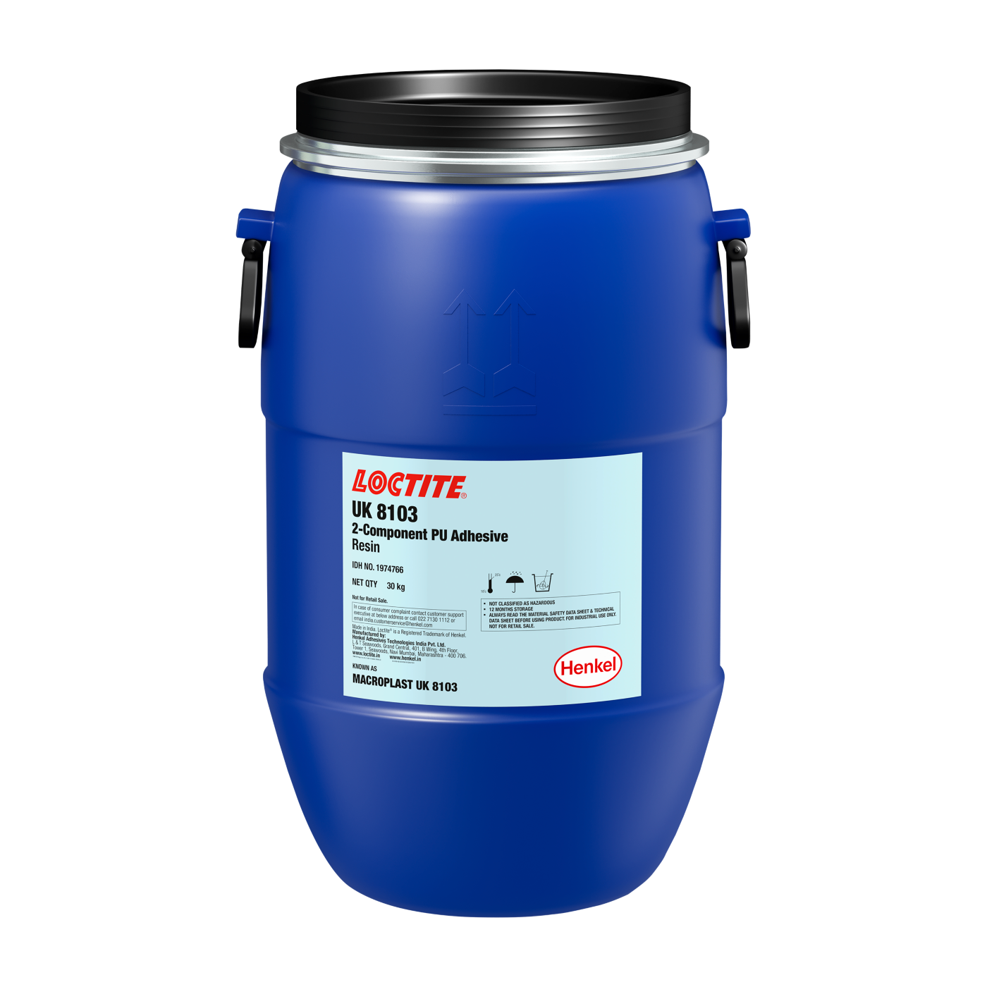 LOCTITE UK 8103VN | Keo PU 2K dán panel và cửa 6 LOCTITE UK 8103 bao bì quốc tế 30 kg minh họa dòng sản phẩm