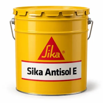 Sika Antisol E – ảnh bao bì minh họa trên nền trắng