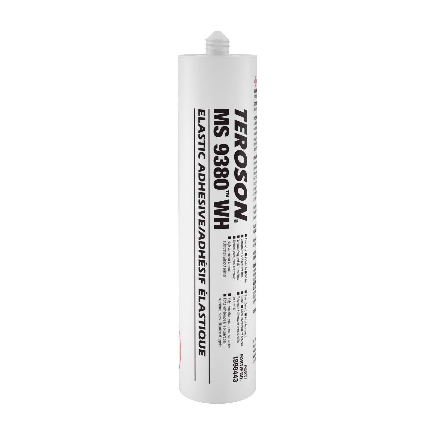 Teroson MS 9380 | Keo dán đàn hồi MS Polymer 1 thành phần dạng paste, dán panel/mái xe, không dung môi/isocyanate/silicone/PVC 1 TEROSON MS 9380 Ảnh sản phẩm hãng